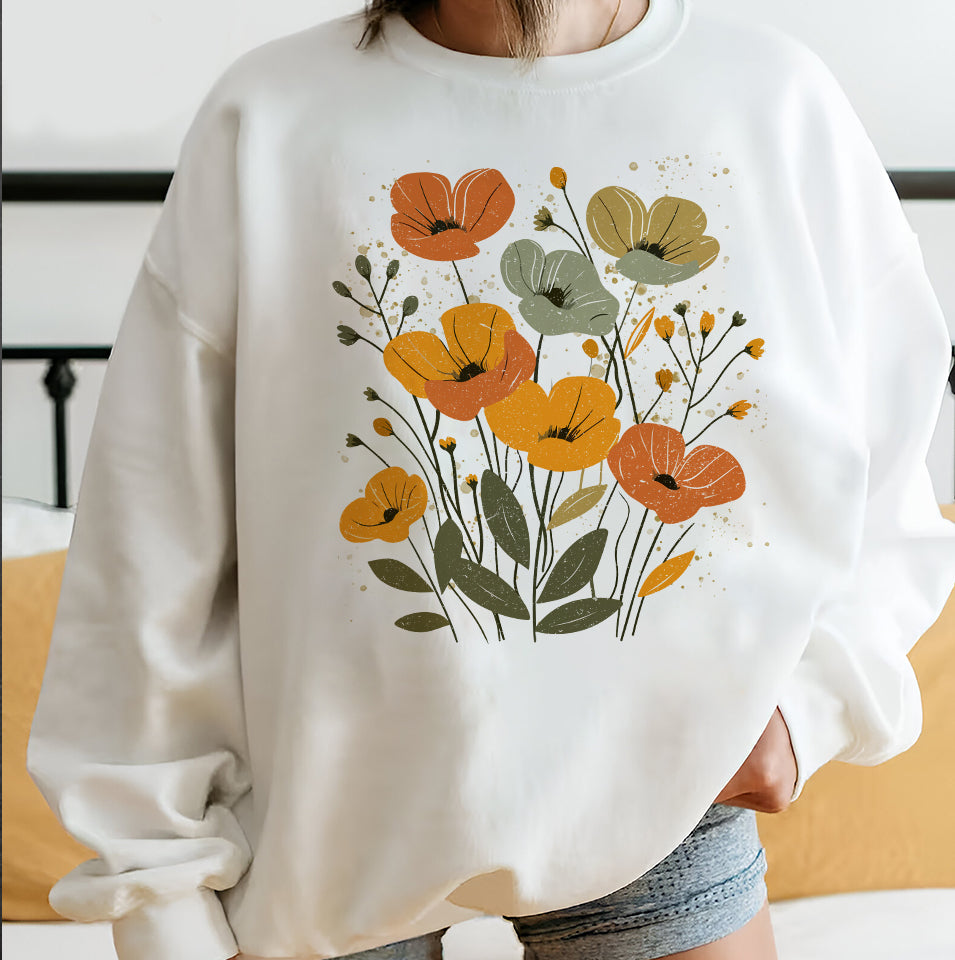 Floral Shirt, Flower T-shirt, Wild Flower Shirt, Wildflower T-shirt