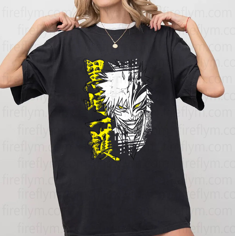 Bleach Anime Ichigo Hollow Artwork T-Shirt