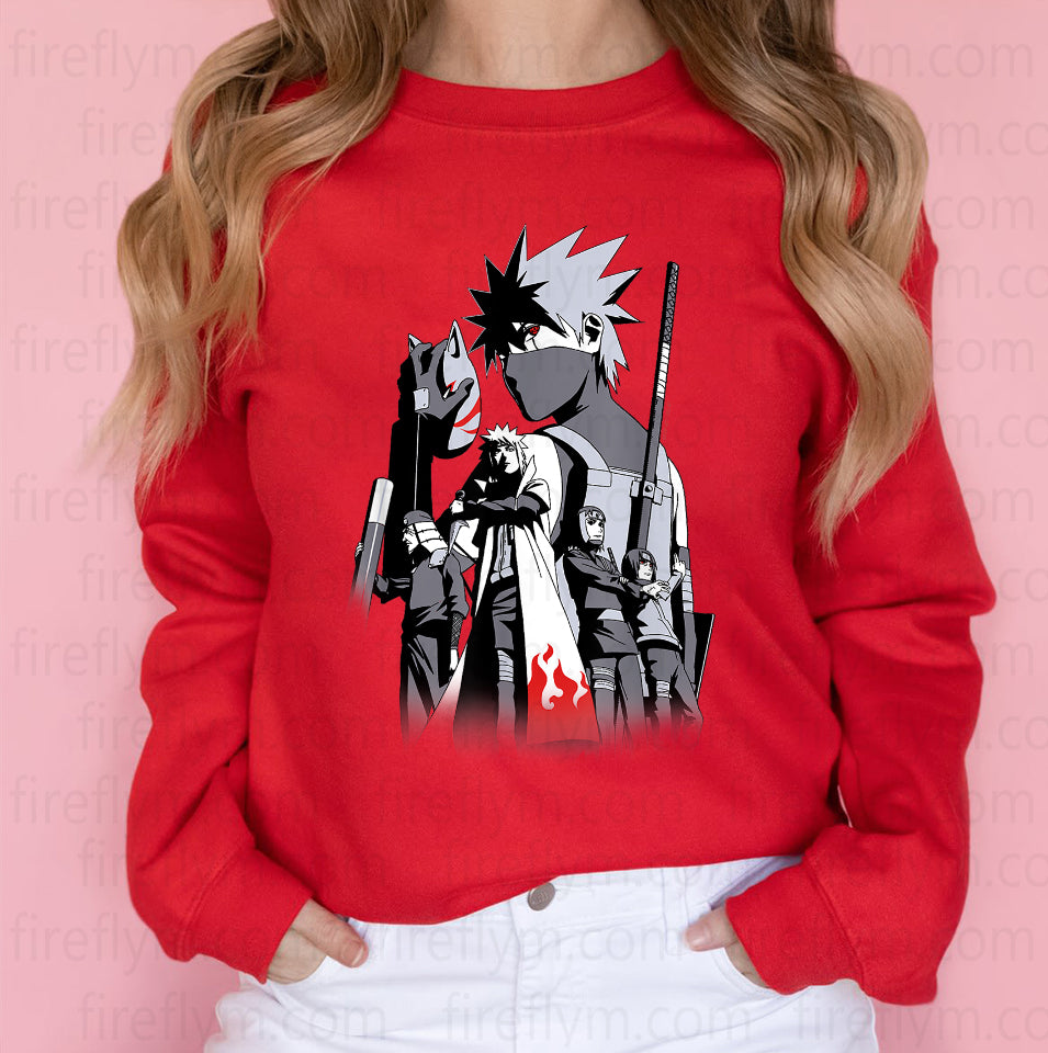 Naruto Shippuden Graphic Tee – Team 7 & Kakashi by Ripple Junction