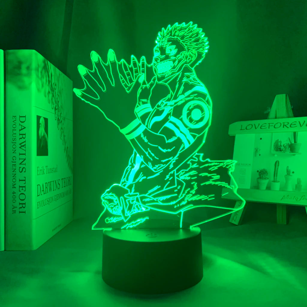Jujutsu Kaisen LED Acrylic Stand - Gojo, Sukuna, Megumi Room3D LED Night Light