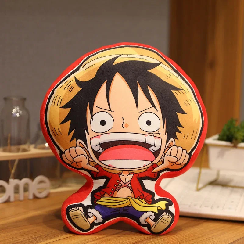 One Piece Kawaii Pillow Dolls – Luffy, Zoro, Sanji, Chopper, Usopp &amp; More