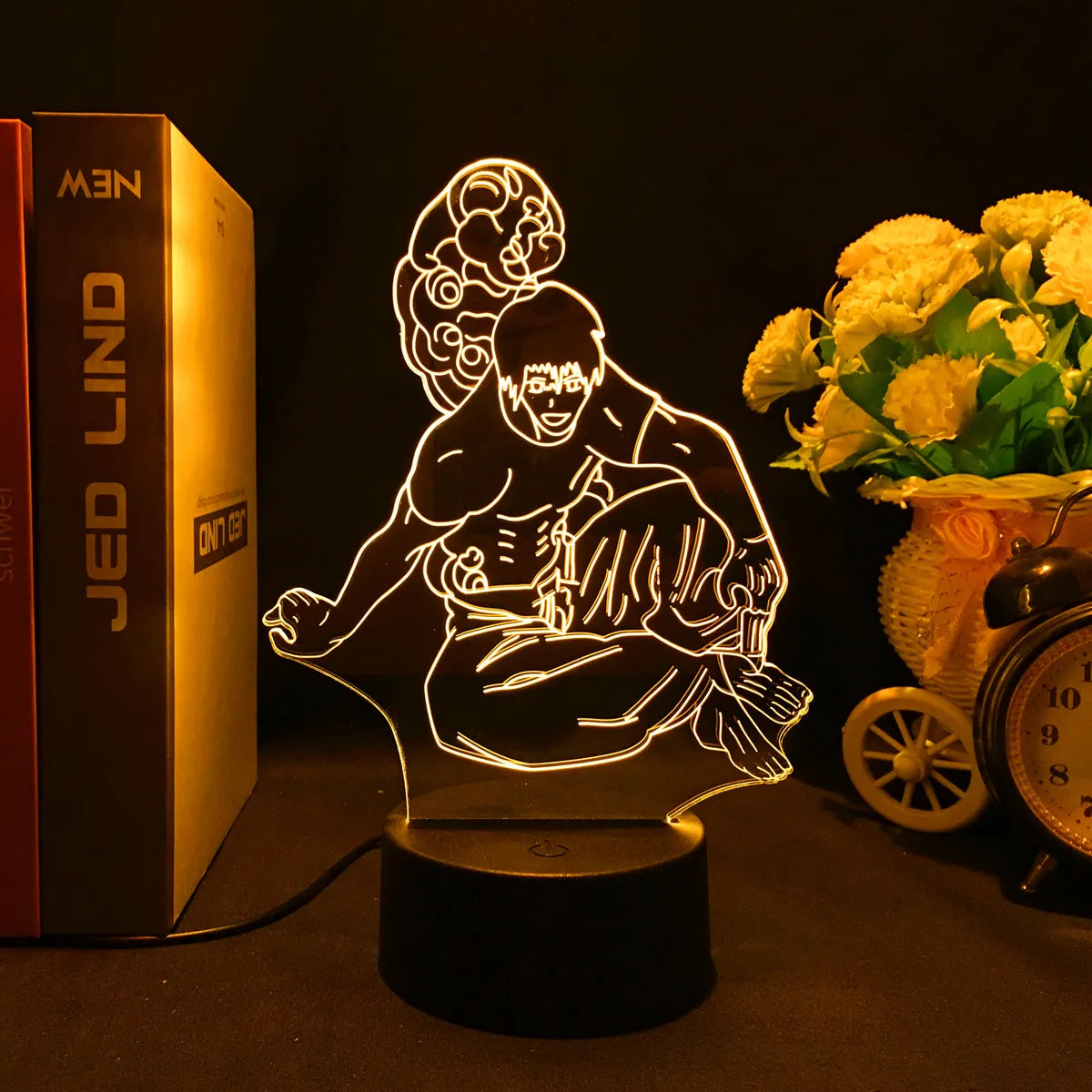 Jujutsu Kaisen LED Acrylic Stand - Gojo, Sukuna, Megumi Room3D LED Night Light
