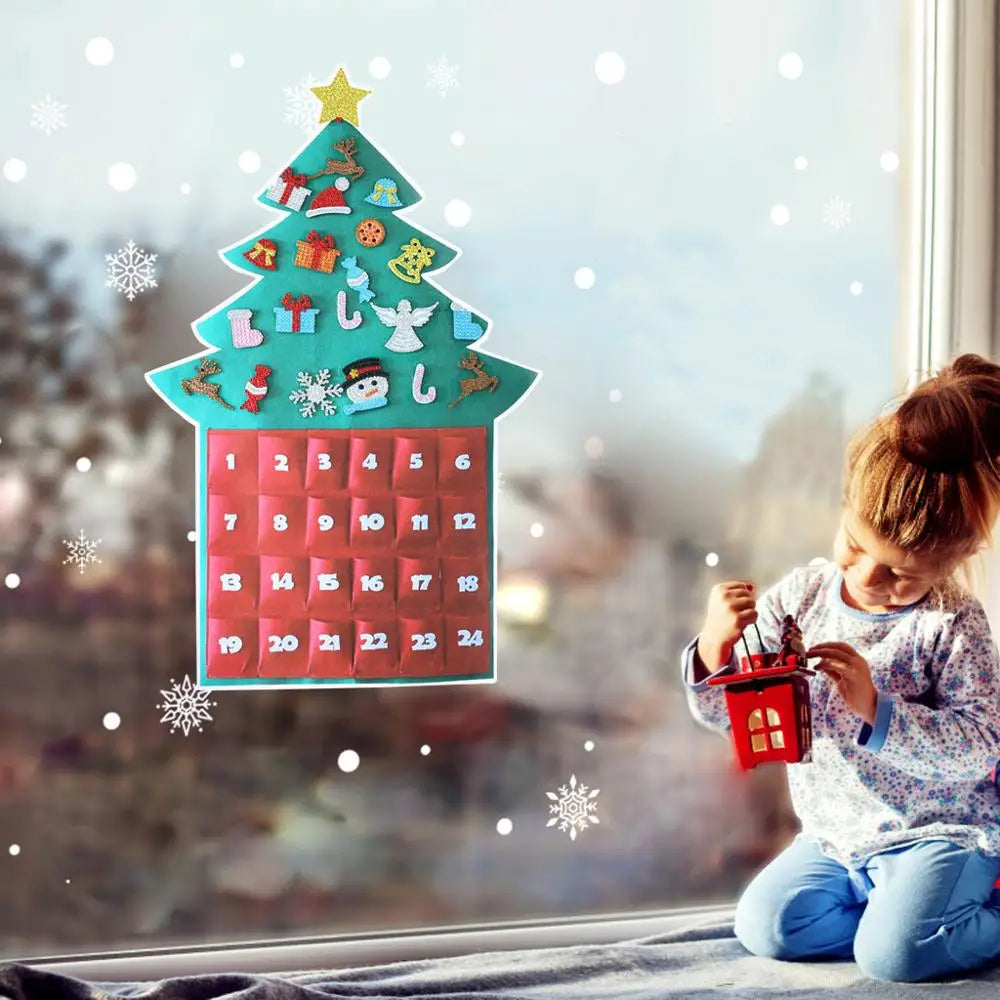 5D DIY Diamond Painting Christmas Tree New Year Gift Kid Toy Artificial Tree Wall Window Sticker Christmas Home Decor