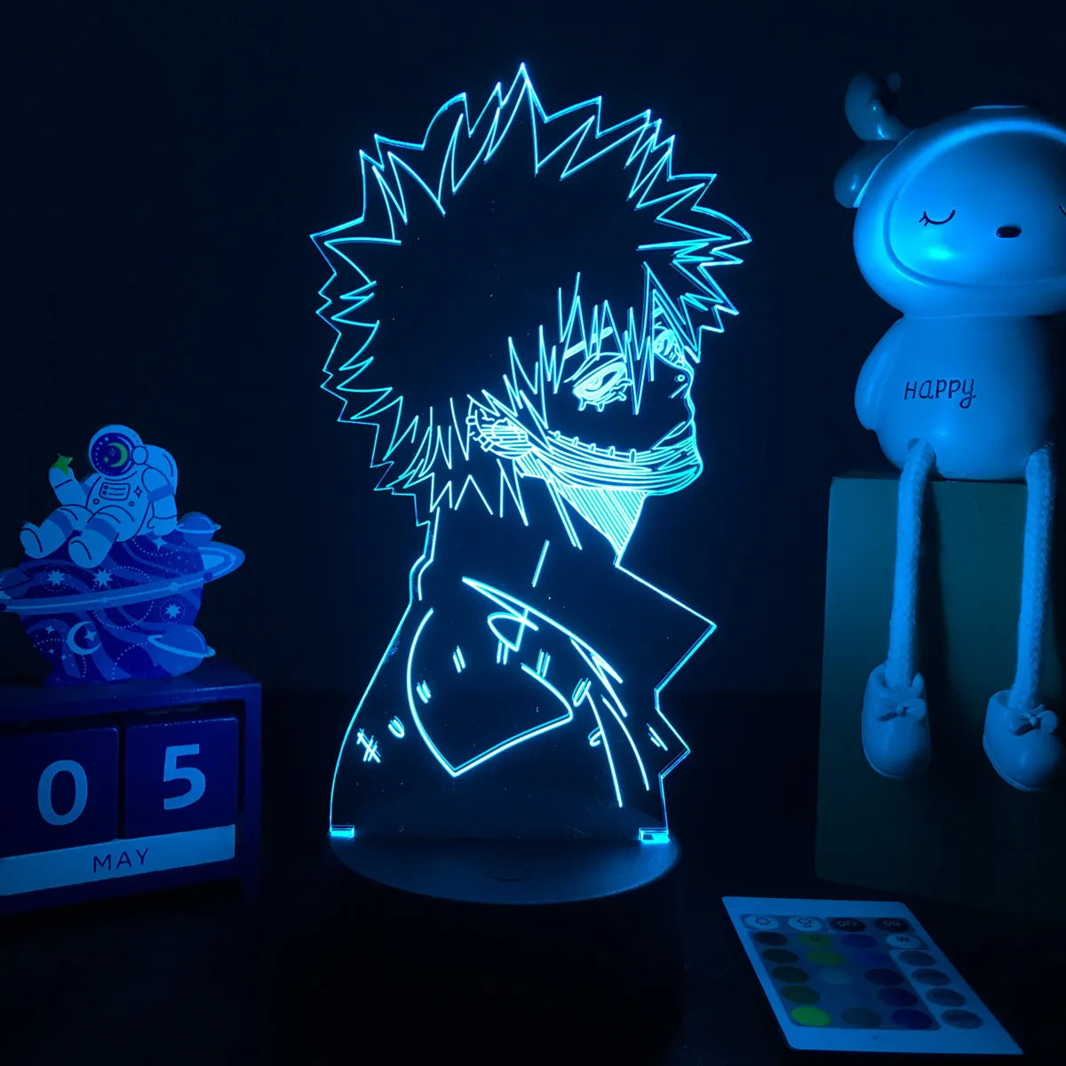 My Hero Academia LED Acrylic Stand - Bakugou Katsuki Action Figure Light