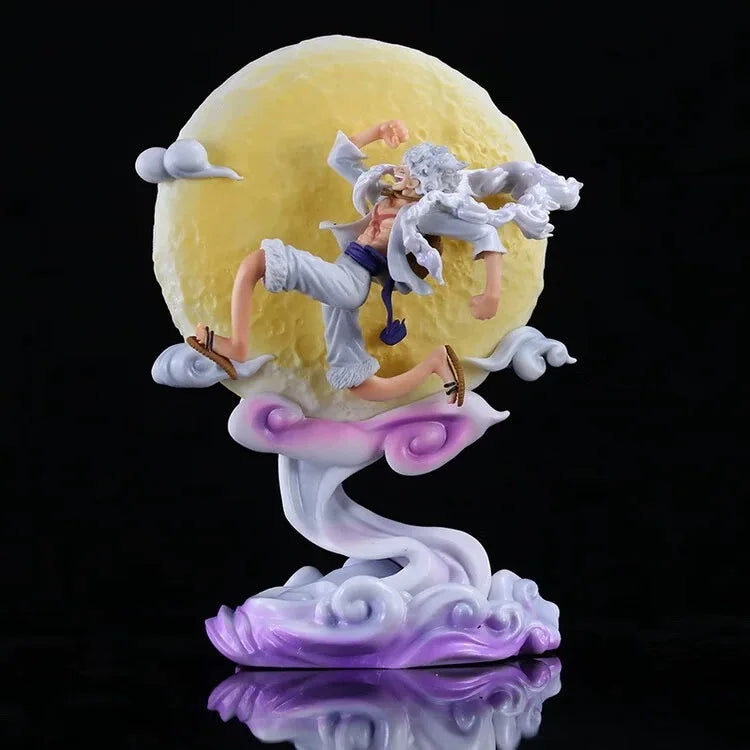 Night Lamp One Piece Anime Figure Moon Model Collection Toys.