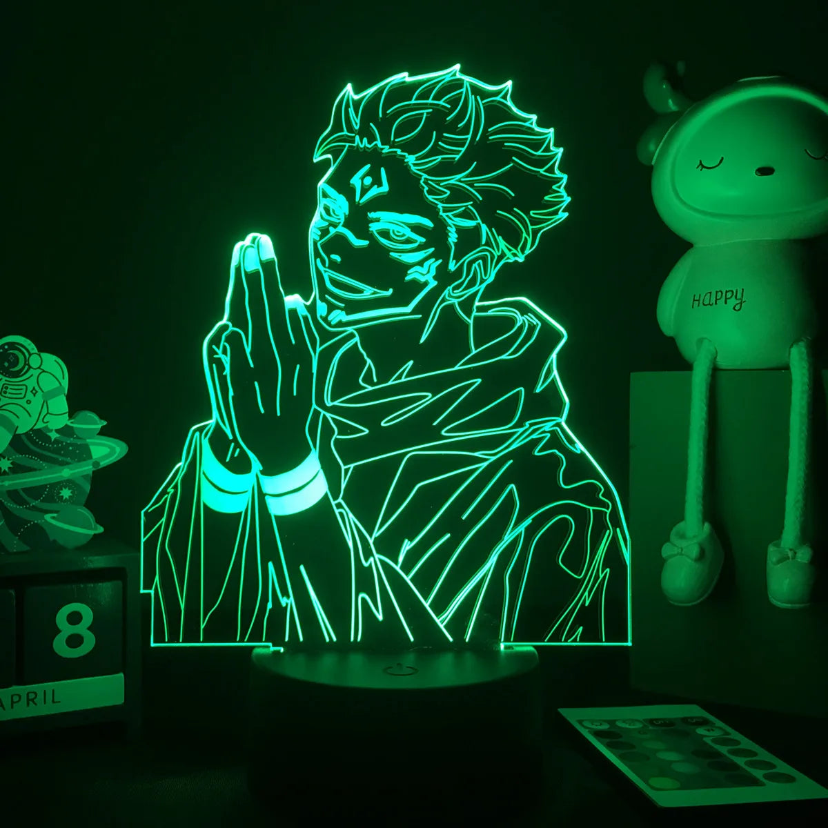 Anime LED Nightlight - Jujutsu Kaisen Characters for Kids Room Decor