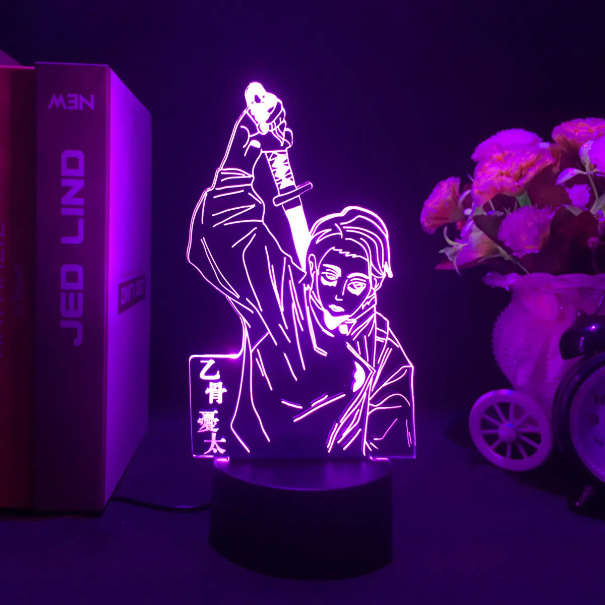 Jujutsu Kaisen LED Acrylic Stand - Gojo, Sukuna, Megumi Room3D LED Night Light
