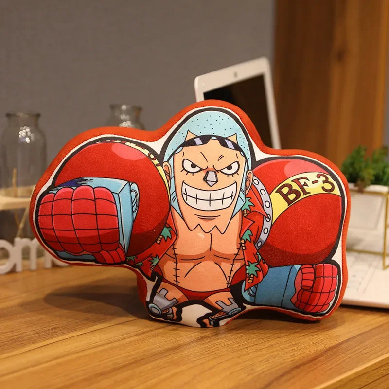 One Piece Kawaii Pillow Dolls – Luffy, Zoro, Sanji, Chopper, Usopp &amp; More