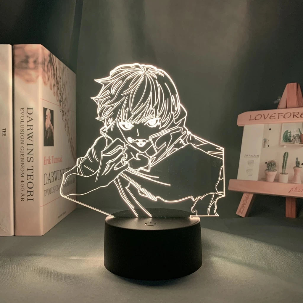 Jujutsu Kaisen LED Acrylic Stand - Gojo, Sukuna, Megumi Room3D LED Night Light