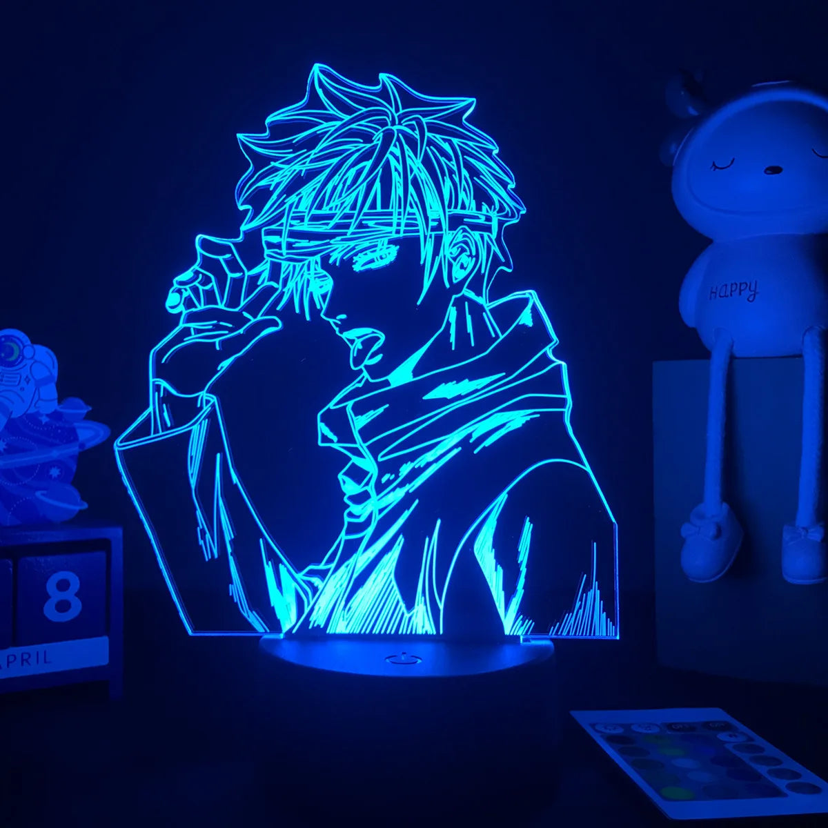 Anime LED Nightlight - Jujutsu Kaisen Characters for Kids Room Decor