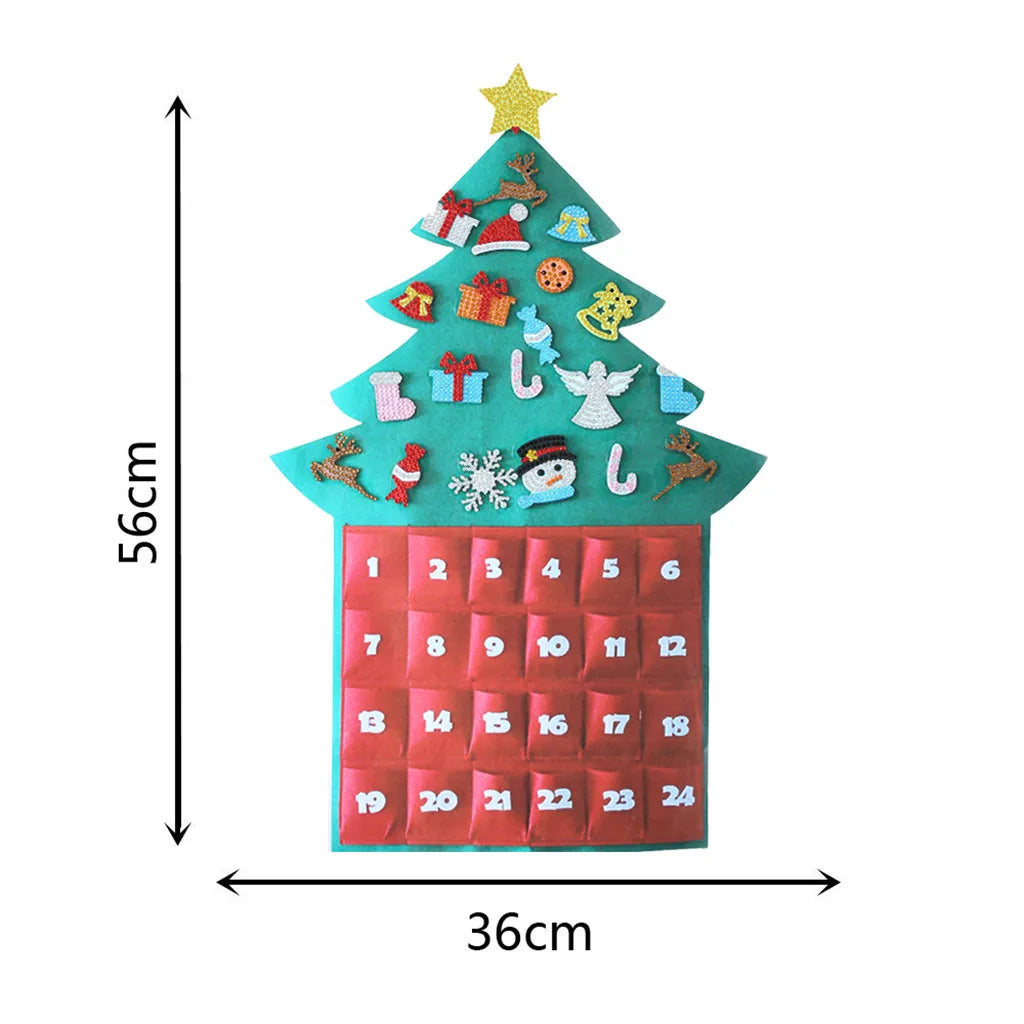 5D DIY Diamond Painting Christmas Tree New Year Gift Kid Toy Artificial Tree Wall Window Sticker Christmas Home Decor