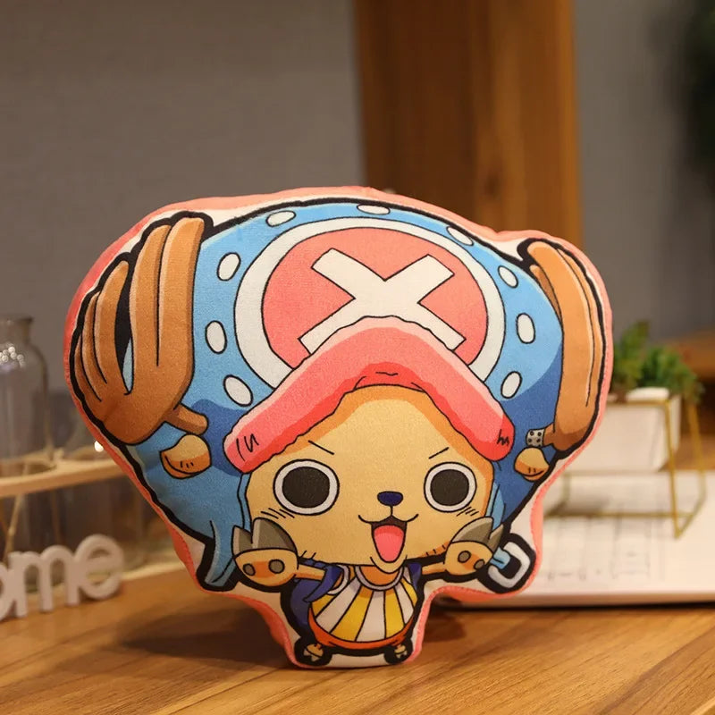 One Piece Kawaii Pillow Dolls – Luffy, Zoro, Sanji, Chopper, Usopp &amp; More