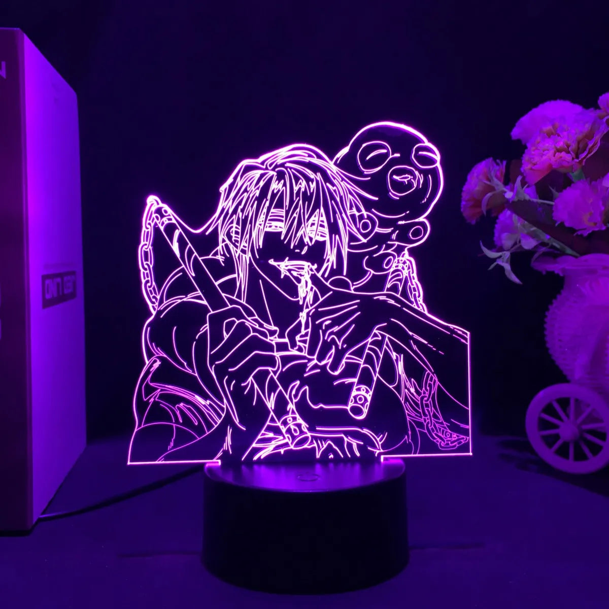 Anime LED Nightlight - Jujutsu Kaisen Characters for Kids Room Decor