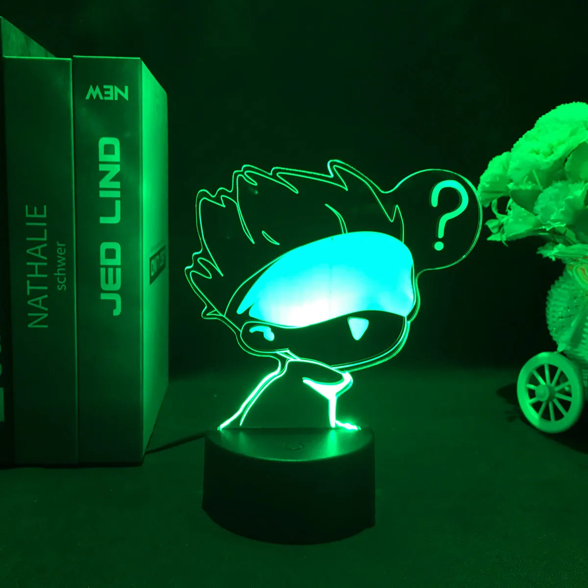 Jujutsu Kaisen LED Acrylic Stand - Gojo, Sukuna, Megumi Room3D LED Night Light