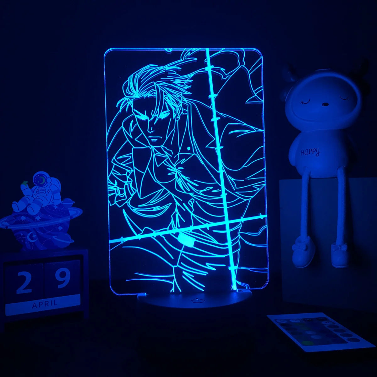 Anime LED Nightlight - Jujutsu Kaisen Characters for Kids Room Decor