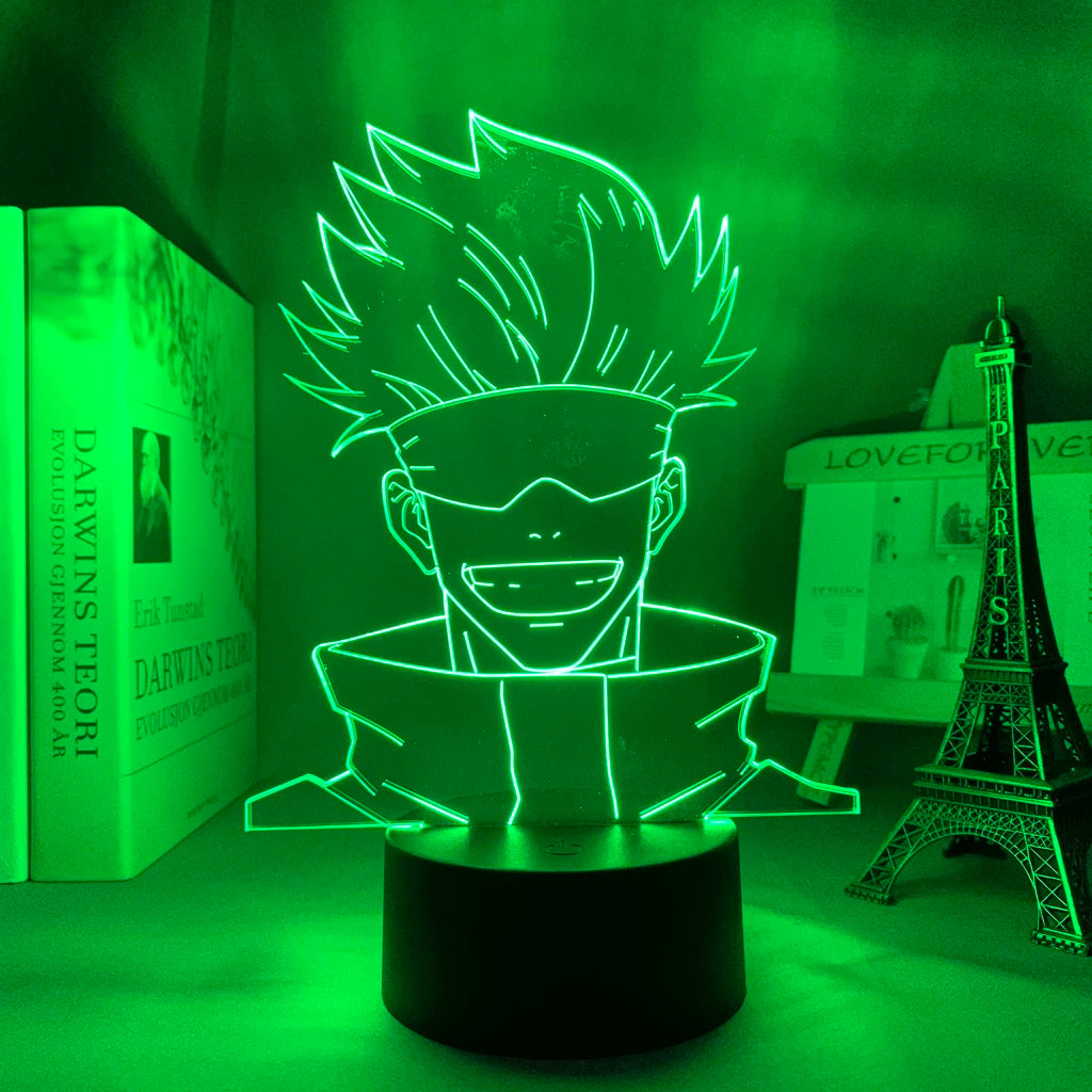 Anime LED Nightlight - Jujutsu Kaisen Characters for Kids Room Decor