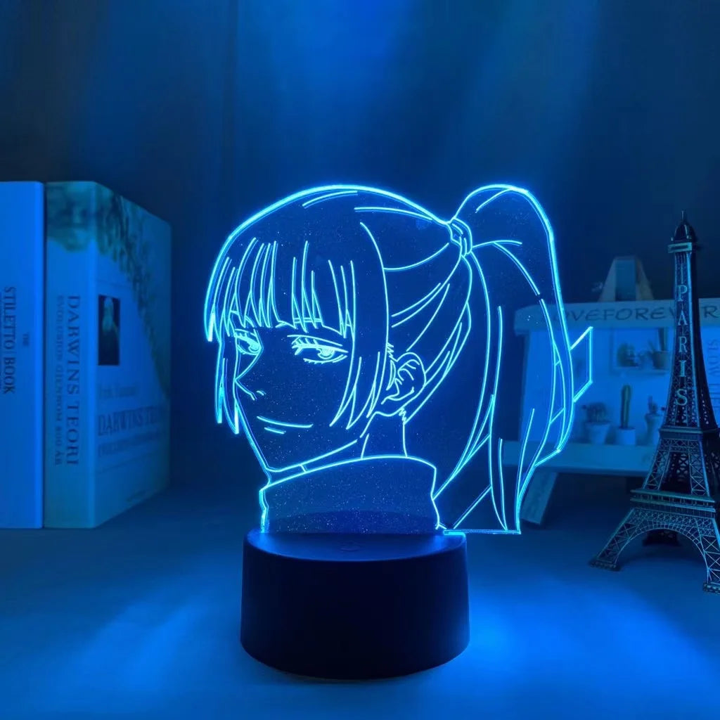 Jujutsu Kaisen LED Acrylic Stand - Gojo, Sukuna, Megumi Room3D LED Night Light
