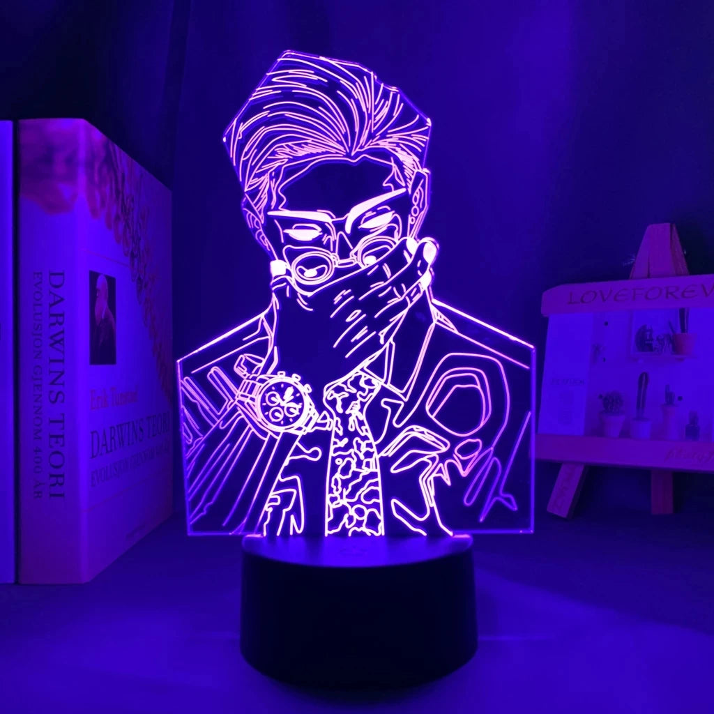 Anime LED Nightlight - Jujutsu Kaisen Characters for Kids Room Decor