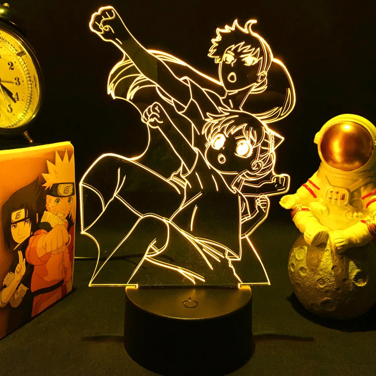 Anime LED Nightlight - Spy X Family Anya Forger Acrylic Stand for Kids