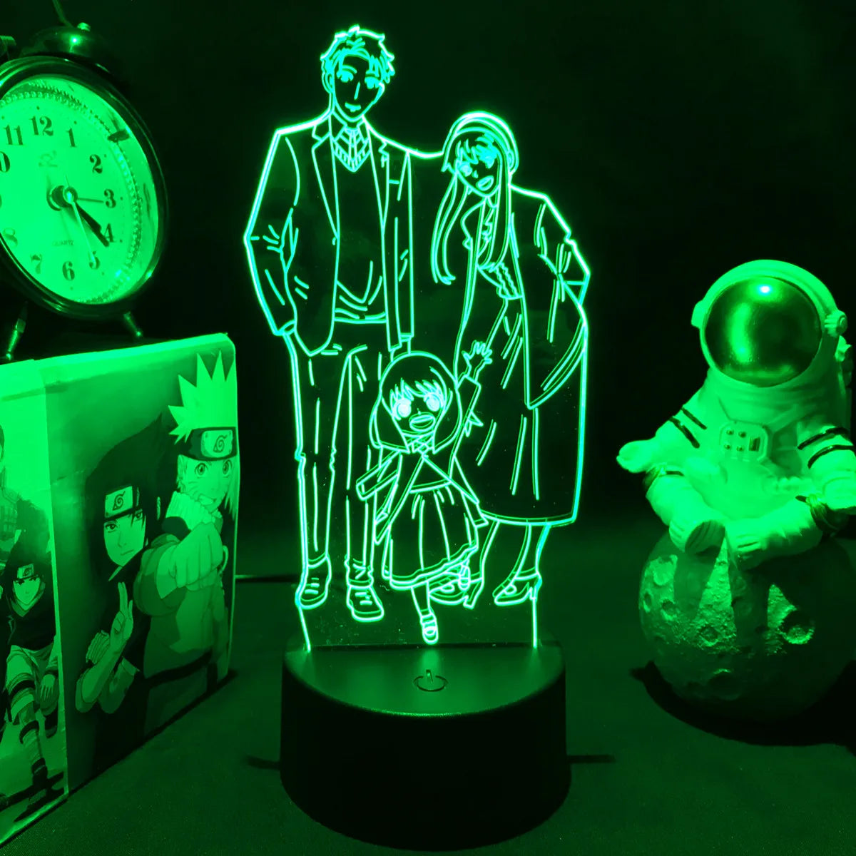 Anime LED Nightlight - Spy X Family Anya Forger Acrylic Stand for Kids