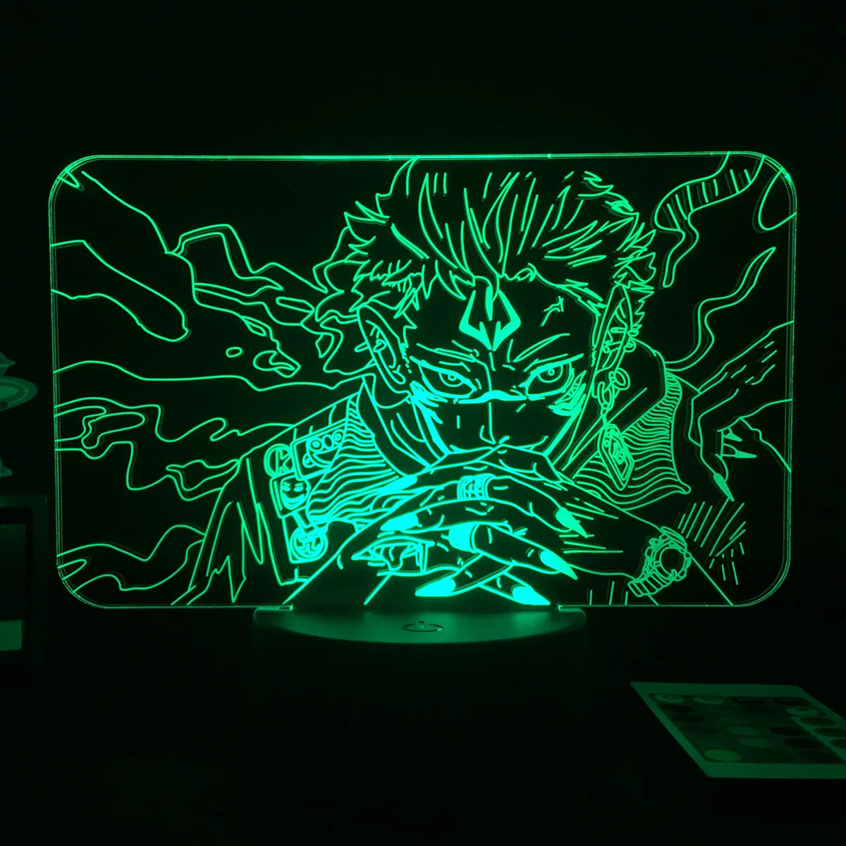 Anime LED Nightlight - Jujutsu Kaisen Characters for Kids Room Decor