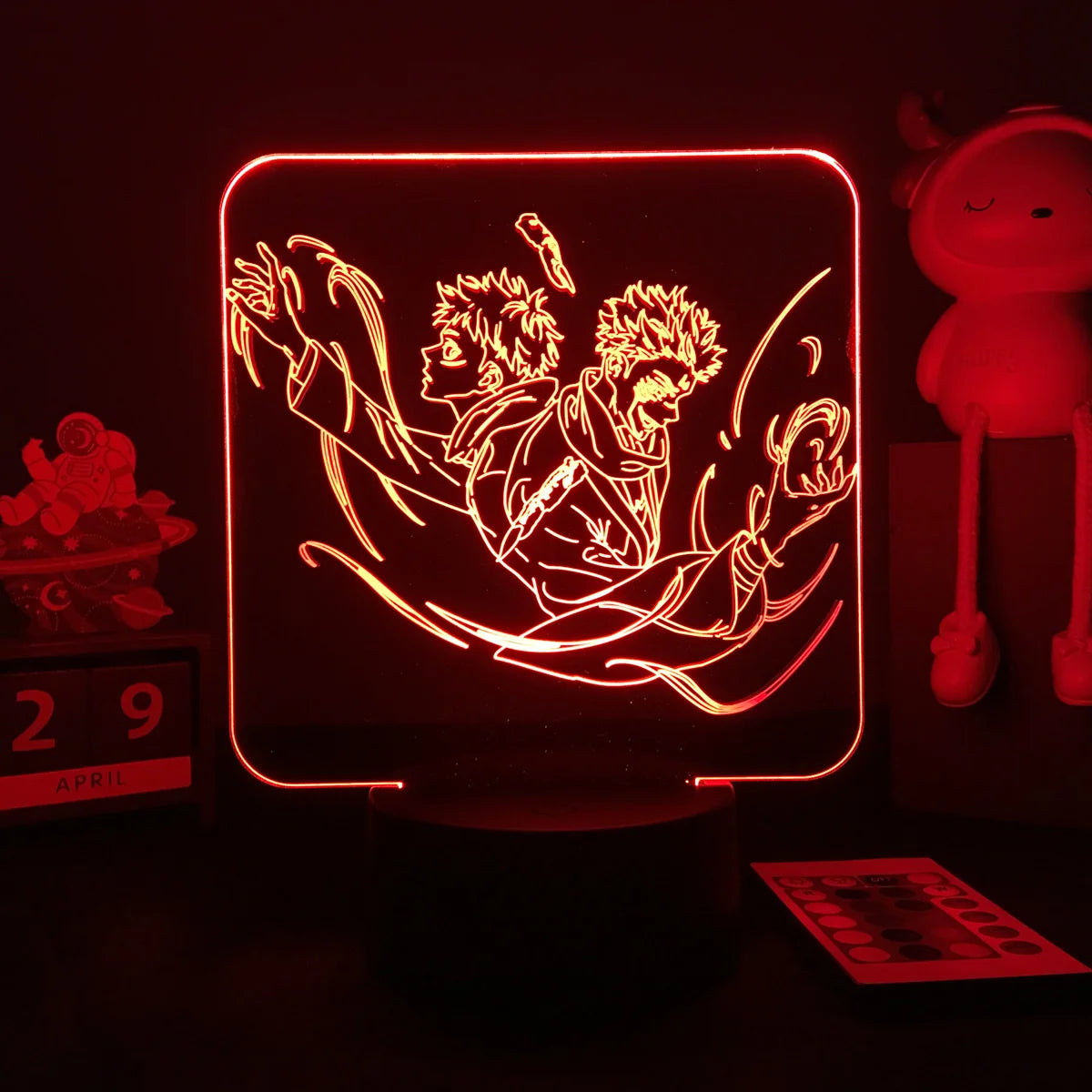 Anime LED Nightlight - Jujutsu Kaisen Characters for Kids Room Decor