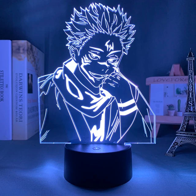 Anime LED Nightlight - Jujutsu Kaisen Characters for Kids Room Decor