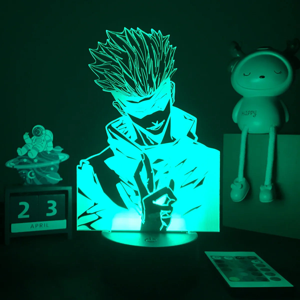 Anime LED Nightlight - Jujutsu Kaisen Characters for Kids Room Decor