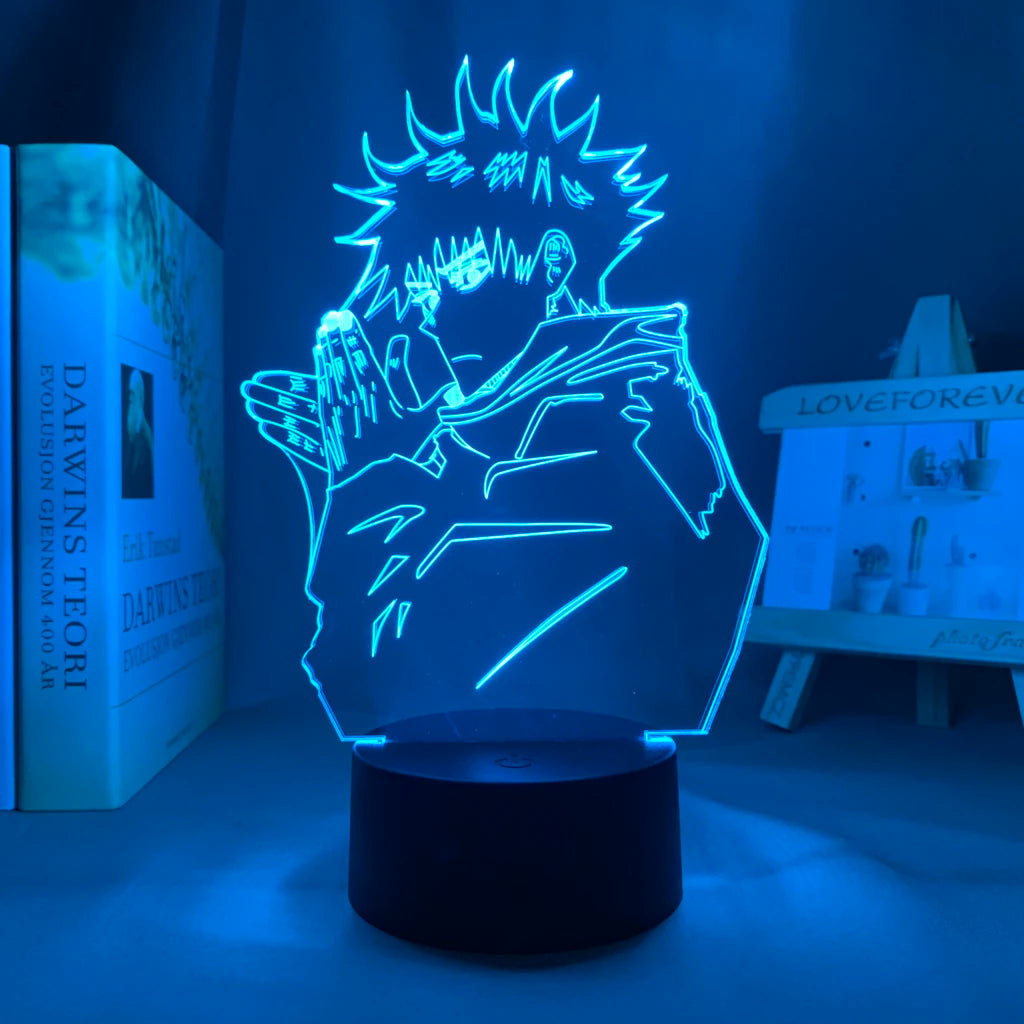 Anime LED Nightlight - Jujutsu Kaisen Characters for Kids Room Decor